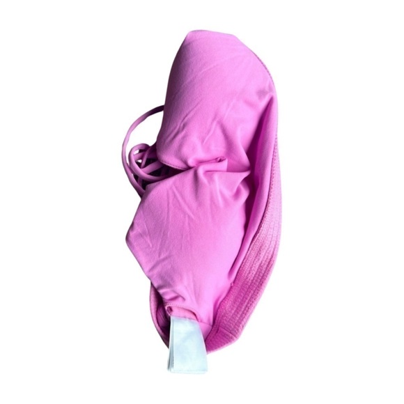 NWT - Cotton On Body Women's Strappy Sports crop bra neon orchid texture - Picture 4 of 14